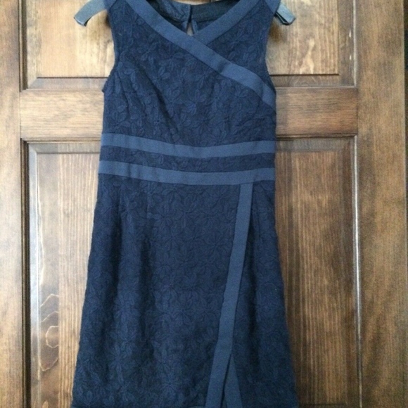 🥳B-DAY SALE❤️NWT NANETTE LEPORE Blue Lace Dress - Picture 4 of 8